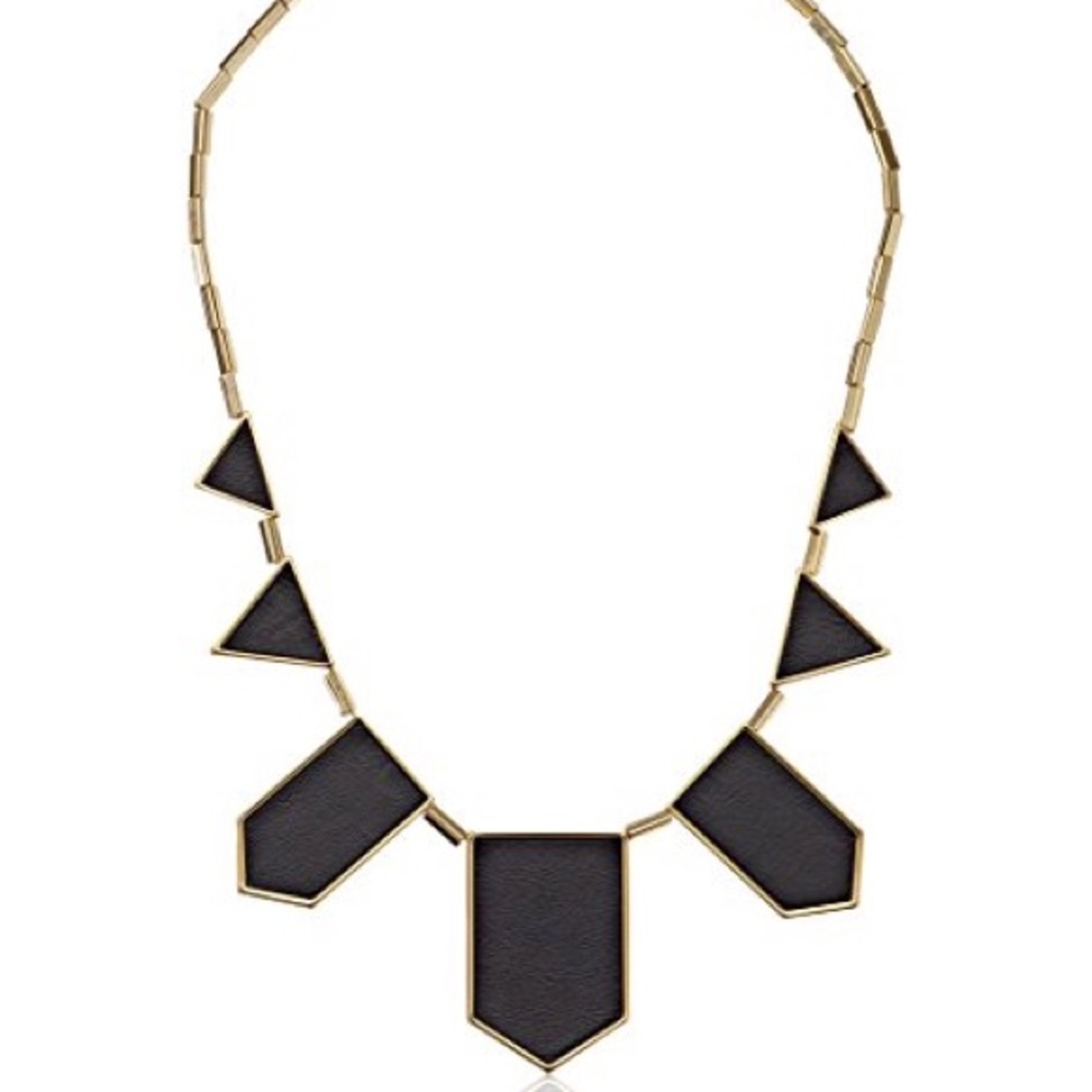 House of Harlow 1960 Station Leather Necklace